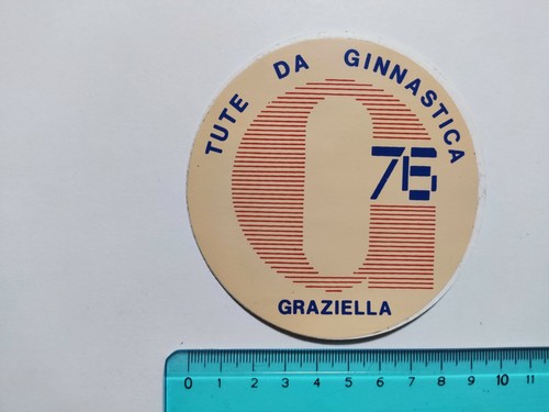 Adesivo tute ginnastica 76 - adesivo,