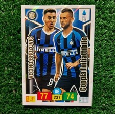 CARD ADRENALYN XL PANINI 2019/20 INTER N°144 COPPIA IMBATTIBILE 2020 ⚽️