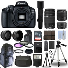 Canon EOS 4000D / T100 SLR + 6