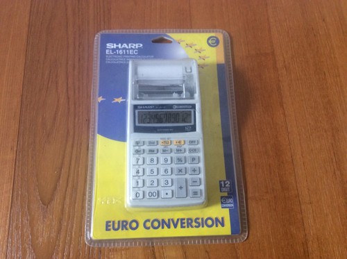 Sharp 1611ec calcolatrice - sharp,