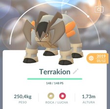 Pokemon Legendary Terrakion -