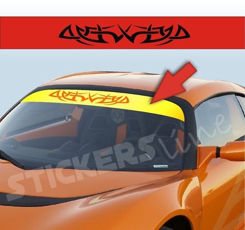Adesivi fascia parasole - parasole, per