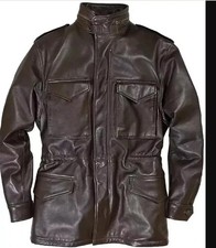 Giacca pelle uomo biker moto