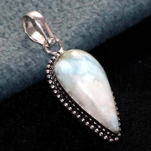 Ciondolo larimar placcato - larimar,