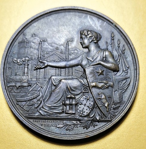 Torino medaglia 1884 - torino,