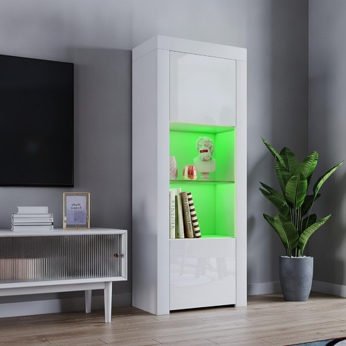 Credenza led tutta - , bianca