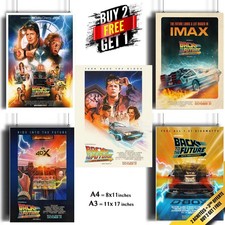 Ritorno Al Futuro Locandina Del 40° Anniversario Vintage Film Collezionista