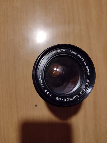 Minolta teleobiettivo 135mm - teleobiettivo, mc