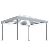 Gazebo con Stringa di Luci LED