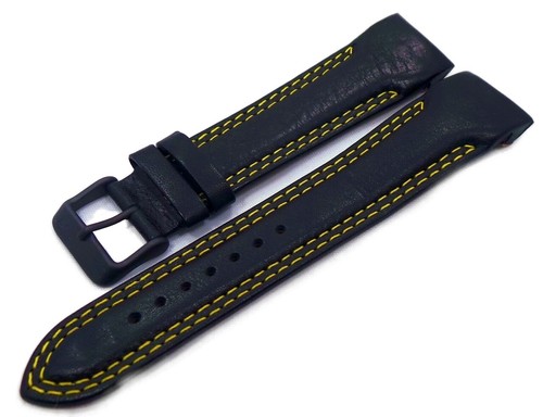 Cinturino pelle nera - cinturino,