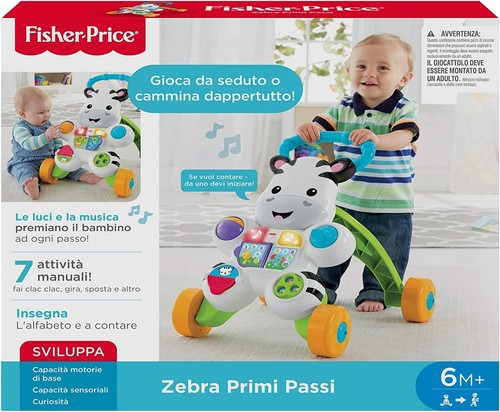 Fisher price zebra - fisher, passi