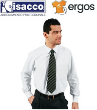 Isacco CAMICIA Uomo Bianca