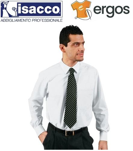 Isacco camicia uomo - uomo, bianca