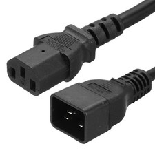 AC Power Cable for C20 Male to
