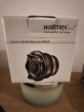 Fisheye lens MFT-M4/3 - 7.5mmT3.8 WalimexPro