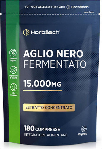 Aglio nero fermentato 15000mg - aglio,