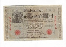 banconota moneta 1000 marchi