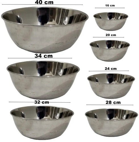 Ciotola acciaio inox - in,