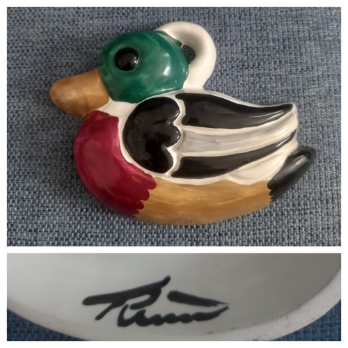 Formella thun ceramica vintage - formella,