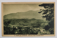 cartolina avellino s. angelo dei lombardi panorama valle ofanto viaggiata 1948