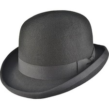 Cappello Bowler 100% Lana