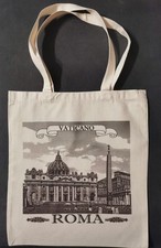 ROMA - shopper / borsa in tela di cotone