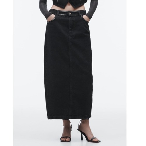 Maxi gonna zara denim - in, con