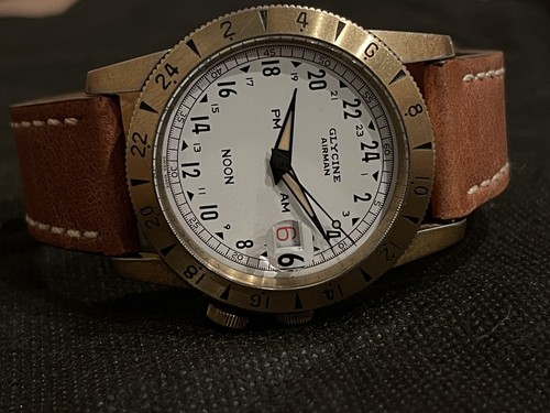 Glycine airman noon bronze - glycine,