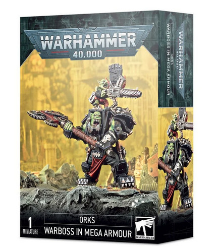 Warboss mega armour orks - warboss,