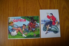 LOTTO 2 CARTOLINA BICICLETTE
