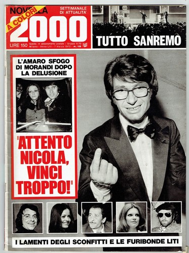 Novella 1972 festival - novella, 1972/10=festival