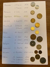 Monete 1914 - 1962, Marocco, Jugoslavia, URSS, Romania, Finlandia, Svizzera...