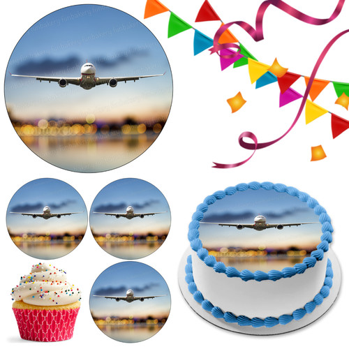 Cake topper viaggio aereo