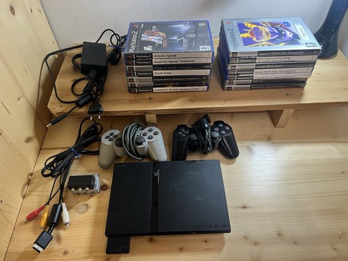 Ps2 slim scph 75004 2 - slim, +