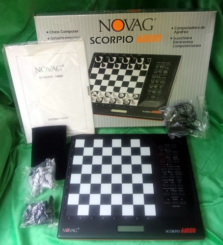 Raro vintage novag scorpio - novag,