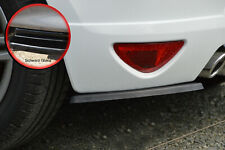 Attacco Posteriore Spoiler Angoli Laterali in ABS per RENAULT CLIO 3 GT Nero Lucido