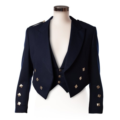Giacca uomo scozzese blu - giacca,