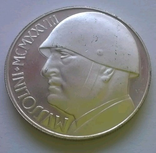 Moneta lire 1943 benito - moneta,