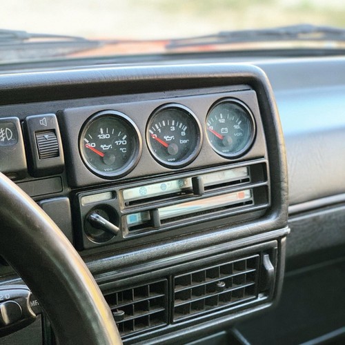 Vdo 52mm gauge panel - gauge, radio