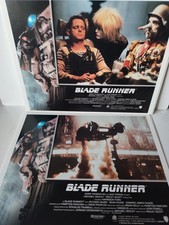 BLADE RUNNER 1992 HARRISON FORD RIDLEY SCOTT SET 8 CARTE LOBBY ORIGINALI UK