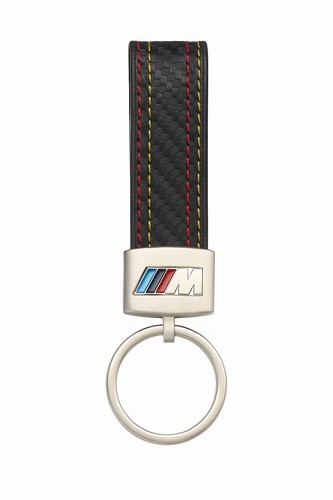 Portachiavi bmw pelle nero - pelle,