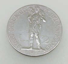 VATICAN CITY LIRE 2 YEAR 1936