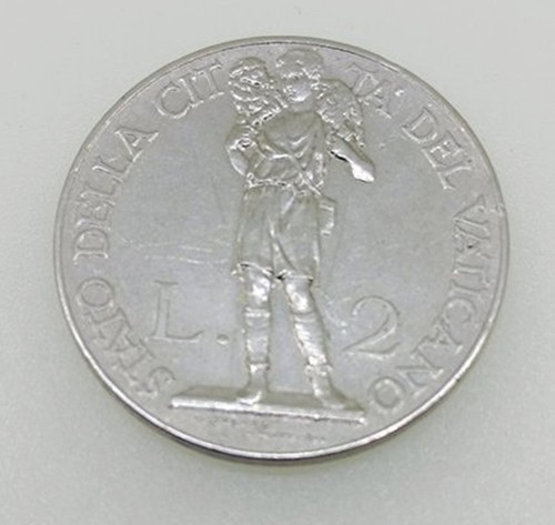 Vatican city lire year 1936 - city,