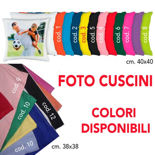 Cuscini personalizzabili con