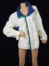 Giubbino Giacca Sportiva Tuta Vintage sport TIMBERLAND Bianco TgXL anni'80es-309