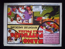 RADIO PATTUGLIA DELLA POLIZIA 1935 Suppl. Avventuroso Ristampa Nerbini [MZ6-3]