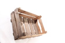 Vecchio scatola legno - legno, 60