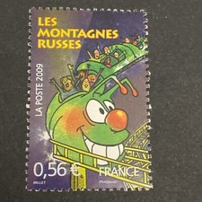 France Année 2009 N° 4380 Neuf** Luxe Les Montagnes Russes