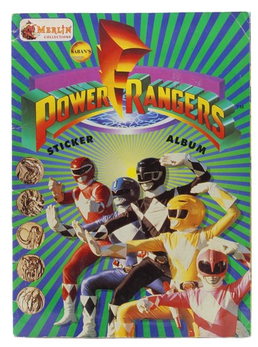 Album figurine power rangers - figurine,