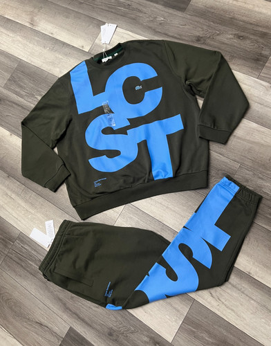 Lacoste tuta verde - tuta, blu